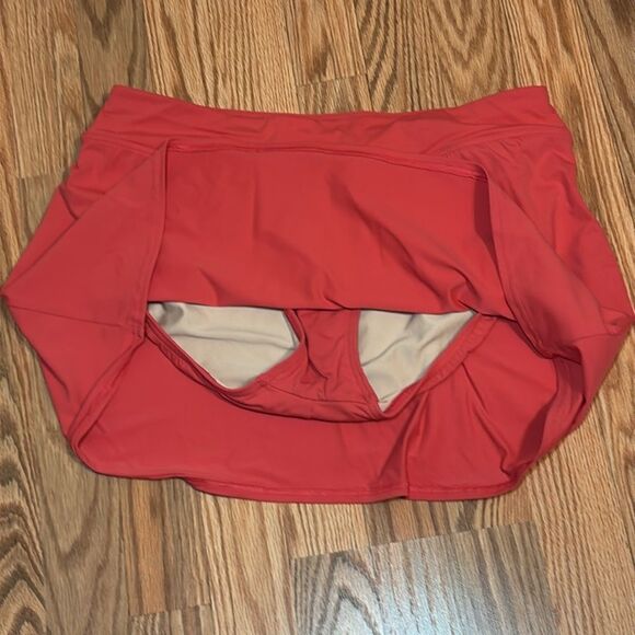 Lands’ End 2 piece Coral Tankini / skirtini set, 10 - Picture 4 of 12